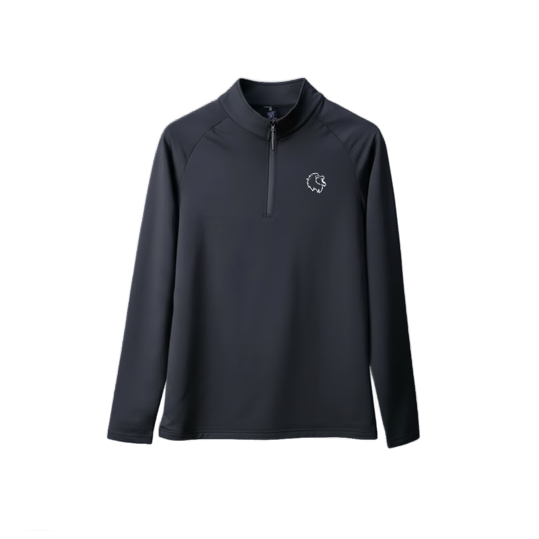 Black Sports 1/4 Zip