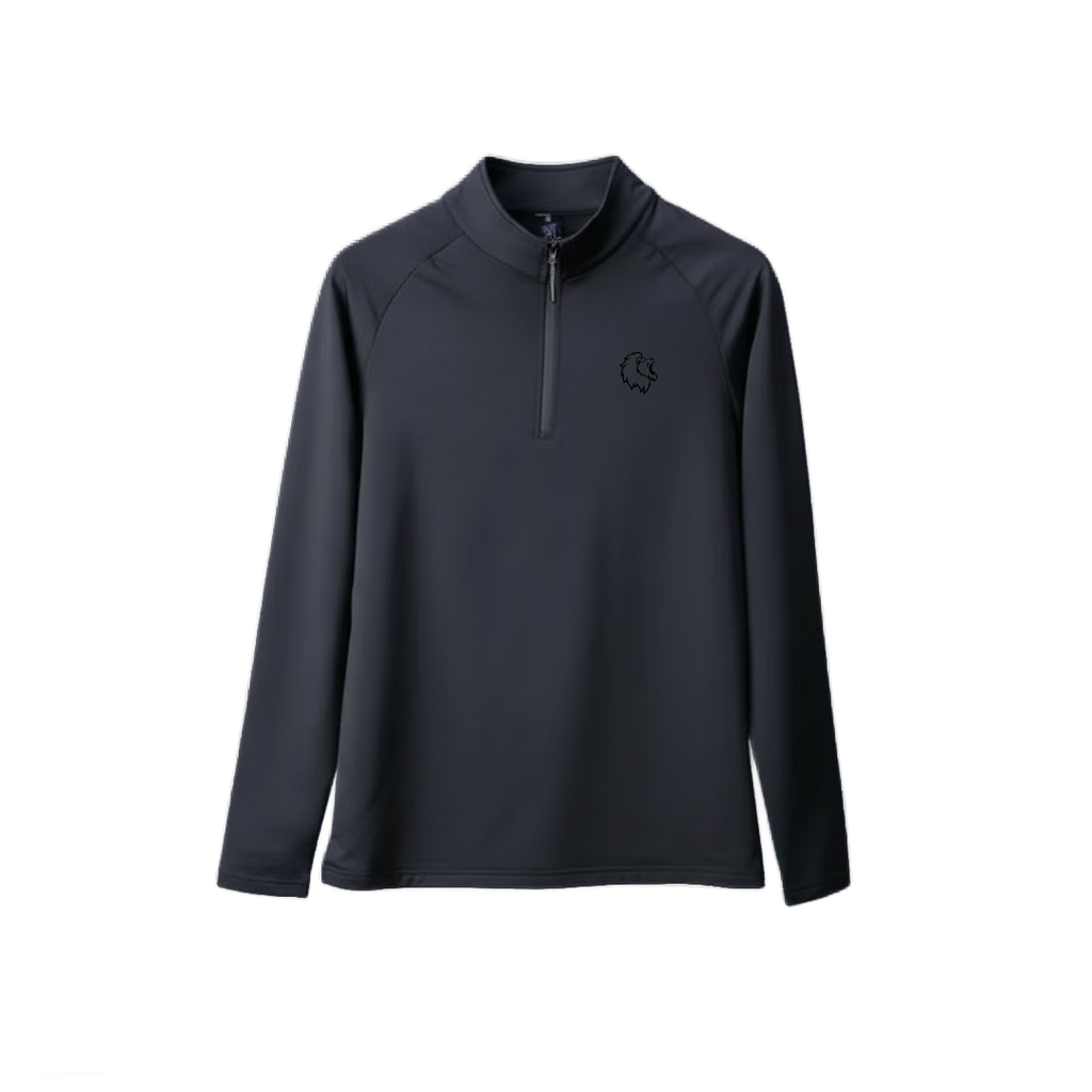 Black Sports 1/4 Zip