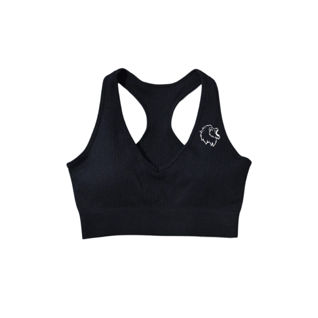 Black Sports Bra