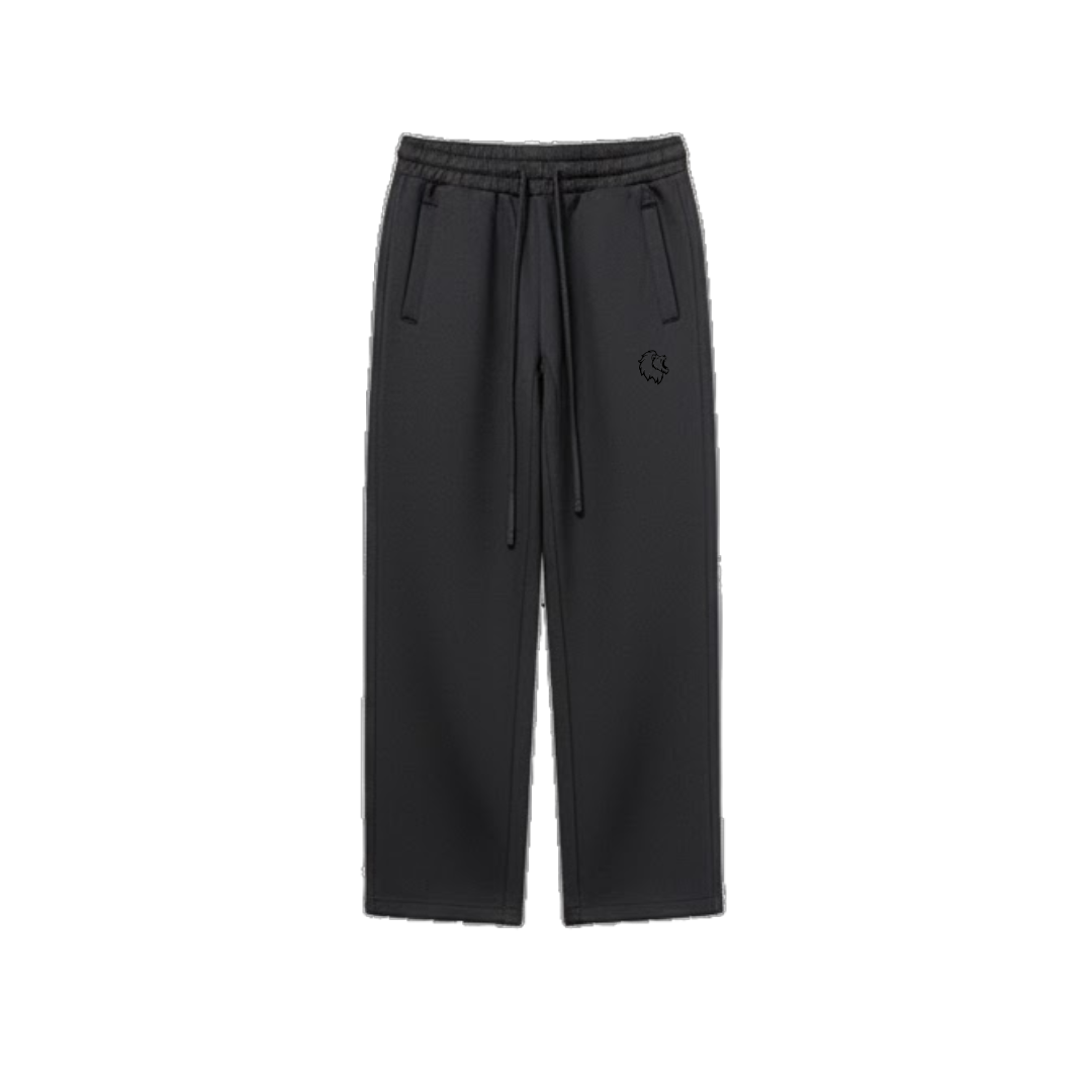 Black Straight Leg Joggers